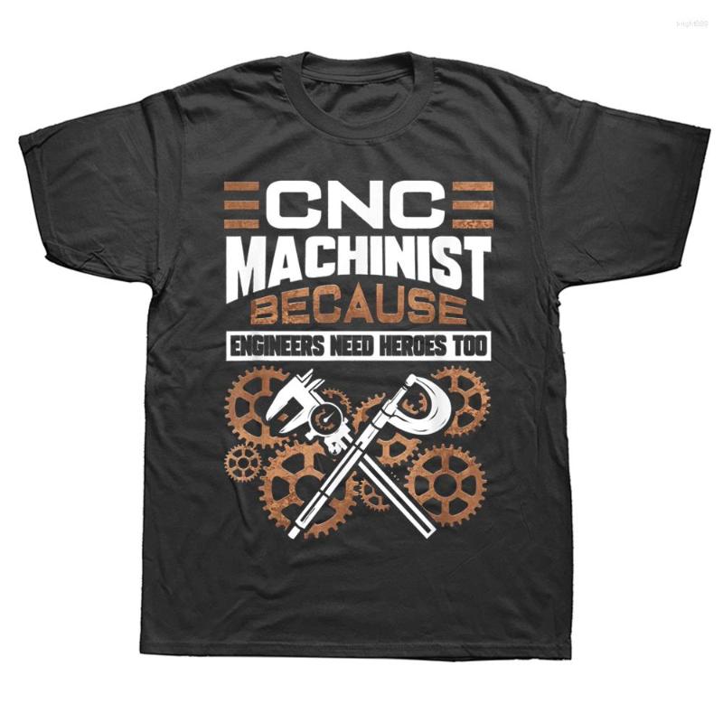 Men's T Shirts Funny CNC Machinist Operator Machining Graphic Cotton Streetwear Short Sleeve Birthday Gifts Summer Style T-shirt Men, White
Men's T Shirts Funny CNC Machinist Operator Machining Graphic Cotton Streetwear Short Sleeve Birthday Gifts Summer Style T-shirt Men, White