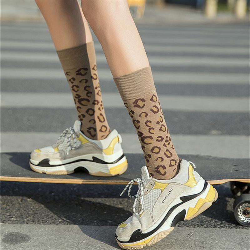 Women Socks & Hosiery 1 Pair Long Cotton Leopard Color Fashion Spring Woman Printed Novelty Lady SocksSocks
Women Socks & Hosiery 1 Pair Long Cotton Leopard Color Fashion Spring Woman Printed Novelty Lady SocksSocks