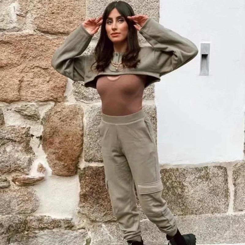 Women' T Shirts XIKOM 2023 Autumn Solid Long Sleeve Top Women O Neck Short Blouse Est Fashion Casual Oversize Pulovers, Green
Women' T Shirts XIKOM 2023 Autumn Solid Long Sleeve Top Women O Neck Short Blouse Est Fashion Casual Oversize Pulovers, Green