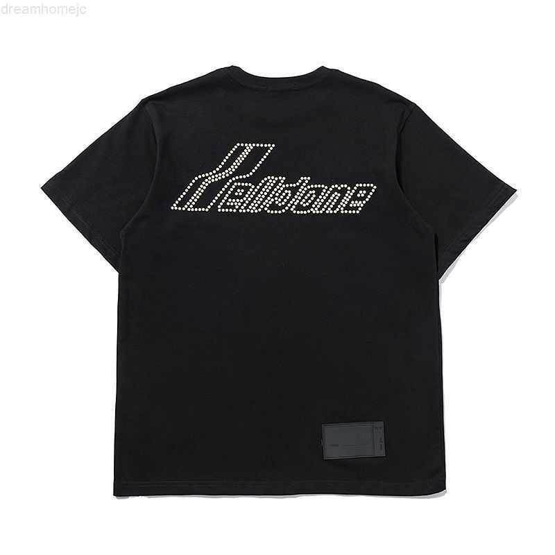 High Version We11done Pearl Hot Bead Short Sleeve High Street Loose Hot Diamond Tee Couple Ribbon T-shirt For Men And Women 0312, Black
High Version We11done Pearl Hot Bead Short Sleeve High Street Loose Hot Diamond Tee Couple Ribbon T-shirt For Men And Women 0312, Black