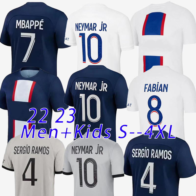 2022 2023 Soccer Jerseys Paris Home Away Saint Germain Maillot de Foot SERGIO RAMOS MBAPPE VERRATTI MARQUINHOS QATAR Football Shirt Men Woman Kids Tracksuits Kit, M - s - i 30
2022 2023 Soccer Jerseys Paris Home Away Saint Germain Maillot de Foot SERGIO RAMOS MBAPPE VERRATTI MARQUINHOS QATAR Football Shirt Men Woman Kids Tracksuits Kit, M - s - i 30
