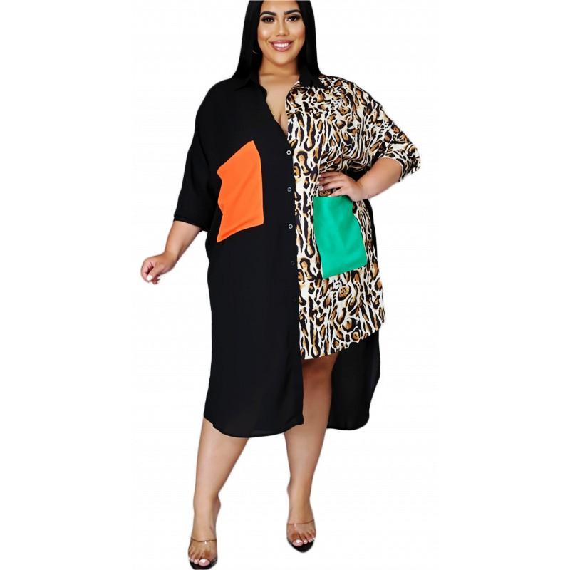 Casual Dresses 2023 Long Shirt Dress African Clothing Fashion Dashiki Women Lapel Sleeve Button Printing Loose, Photo color 1
Casual Dresses 2023 Long Shirt Dress African Clothing Fashion Dashiki Women Lapel Sleeve Button Printing Loose, Photo color 1