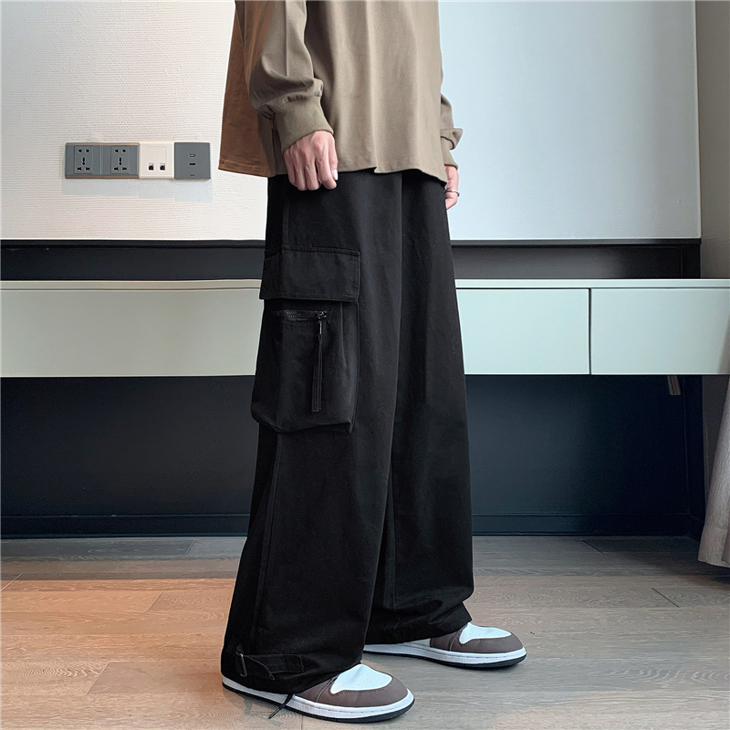 Men s Pants Men Retro Japanese European Stylish Hip Hop Cargo Trousers Pantalones Fashion High Street Casual Baggy Students Unisex Ins 230311