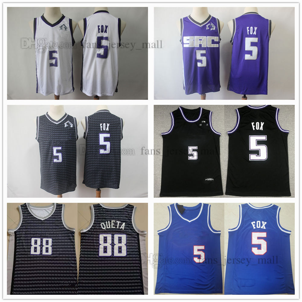 Custom Youth Kids Women 2023 Basketball 5 Fox Jersey 88 Neemias De'Aaron Queta Black White Blue Stitched Jerseys, As picture (with team name)
Custom Youth Kids Women 2023 Basketball 5 Fox Jersey 88 Neemias De'Aaron Queta Black White Blue Stitched Jerseys, As picture (with team name)