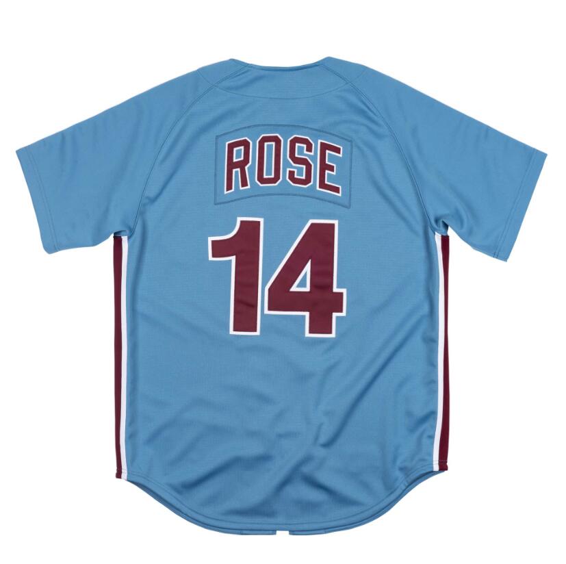 Stitched Baseball Jerseys 14 Pete Rose Mitchell Ness jersey 1980 Men Women Youth S-4XL retro jersey
Stitched Baseball Jerseys 14 Pete Rose Mitchell Ness jersey 1980 Men Women Youth S-4XL retro jersey