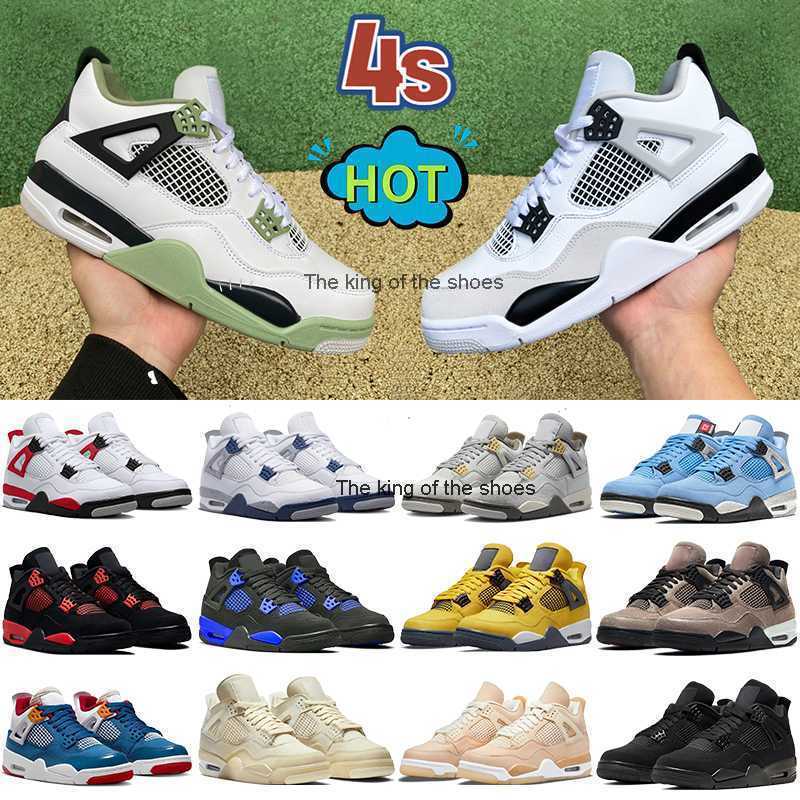 J4s OG2023 OG Jumpman 4 4s mens basketball shoes seafoam military black cat midnight navy university blue men Sneaker photon dust white oreo, 27 red cement
J4s OG2023 OG Jumpman 4 4s mens basketball shoes seafoam military black cat midnight navy university blue men Sneaker photon dust white oreo, 27 red cement