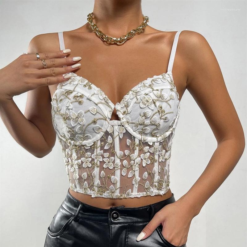 Women' Tanks Floral Appliques Cami Crop Tops Women Lace Mesh Backless Short Bustier Girls Summer Sexy Casual White Black Elastic Tank Top
Women' Tanks Floral Appliques Cami Crop Tops Women Lace Mesh Backless Short Bustier Girls Summer Sexy Casual White Black Elastic Tank Top