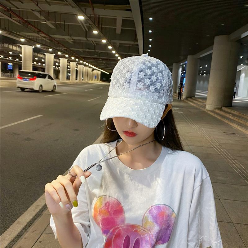 Ball Caps Baseball Cap Women Hats Fashion Lace Floral Breathable Sun Dad Visors Gorro Summer Sports Hat Snapback HatsBall BallBall, White
Ball Caps Baseball Cap Women Hats Fashion Lace Floral Breathable Sun Dad Visors Gorro Summer Sports Hat Snapback HatsBall BallBall, White