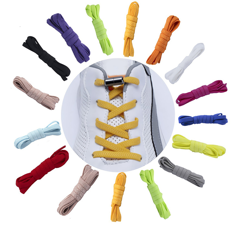 Shoe Parts Accessories 1Pair Women Men Flat No Tie Laces for Sneakers Kids and Adult Quick Lazy Metal Lock Elastic laces Strings 230311
Shoe Parts Accessories 1Pair Women Men Flat No Tie Laces for Sneakers Kids and Adult Quick Lazy Metal Lock Elastic laces Strings 230311