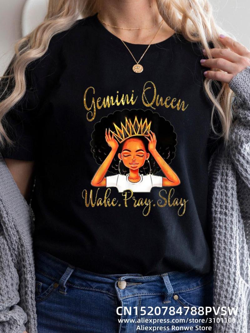 Women' T Shirts Black Queen Women Funny Print T-shirt Girl 90s Summer African Melanin Casual Harajuku Tops Tee Female Streewear Clothes, B2801-6-white
Women' T Shirts Black Queen Women Funny Print T-shirt Girl 90s Summer African Melanin Casual Harajuku Tops Tee Female Streewear Clothes, B2801-6-white