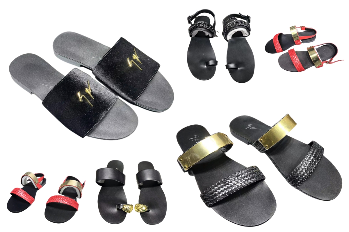 Designer Women Leather Sandal Summer Man Flat Slider Formal Leather Strap Buckle Shoe Quilted Breathable Pumps Beach flip flopsWholesale Price With Box Size 35-46
Designer Women Leather Sandal Summer Man Flat Slider Formal Leather Strap Buckle Shoe Quilted Breathable Pumps Beach flip flopsWholesale Price With Box Size 35-46
