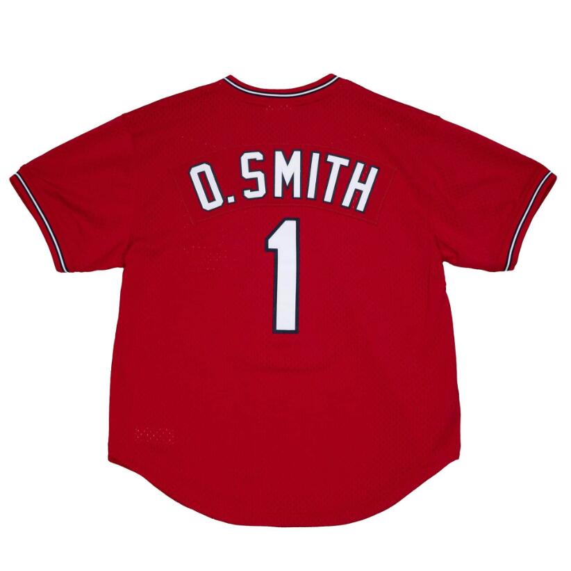 Stitched Baseball Jerseys 1 Smith Mitchell Ness jersey 1994 1996 Men Women Youth S-4XL retro jersey
Stitched Baseball Jerseys 1 Smith Mitchell Ness jersey 1994 1996 Men Women Youth S-4XL retro jersey