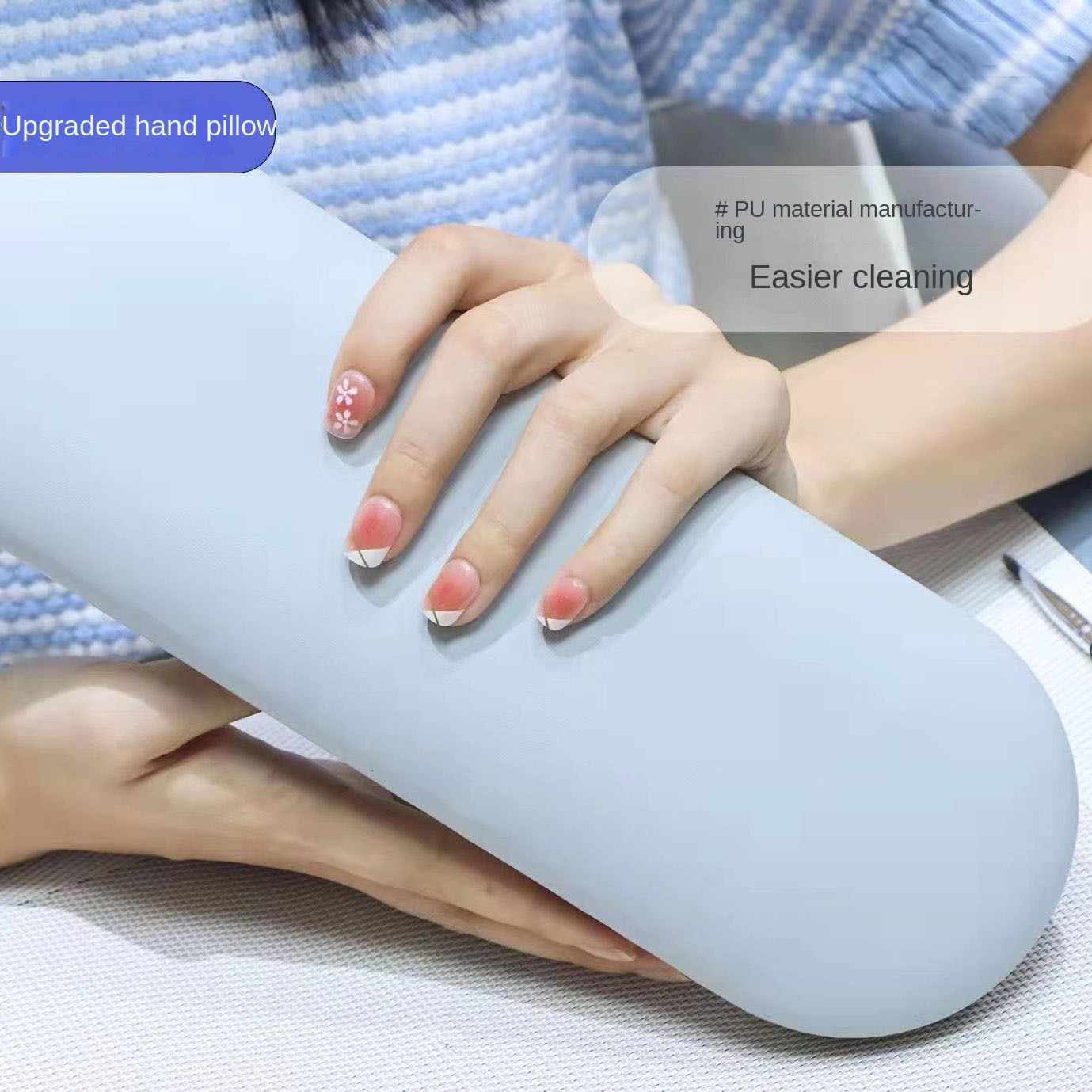 Hand Rests Japanese Nail Hand Rest Pillow Foldable Salon Table Hand Cushion Pillow Holder Arm Rests Minimalism Nail Art Stand Manicure Tool 230311