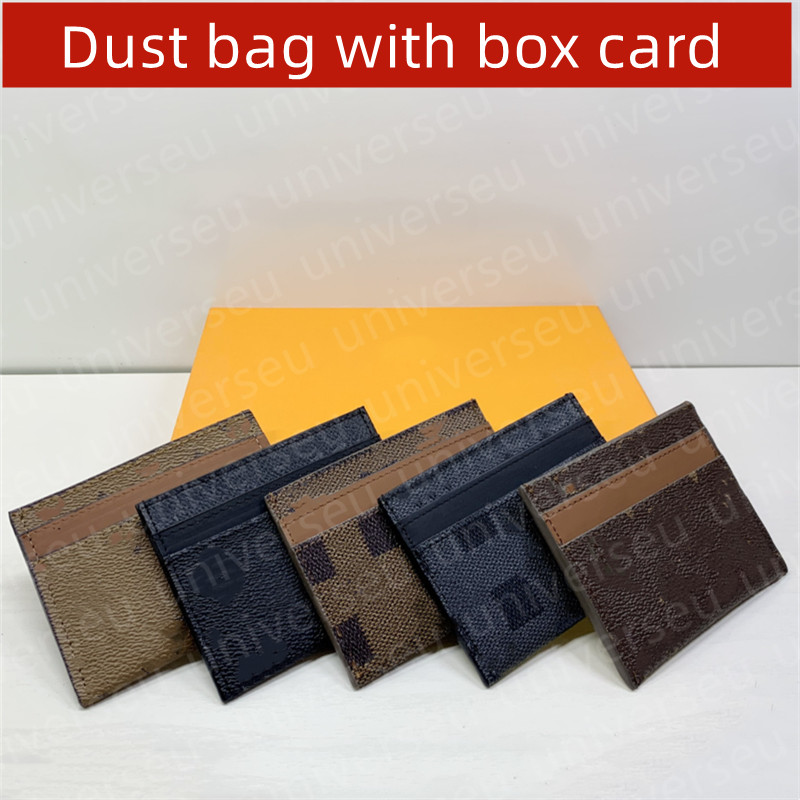 Designer Card Holder Wallet Short Case Purse Quality Pouch Quilted Genuine Leather Womens Men Purses Mens Key Ring Credit Coin Clutch Mini Bag Brown Canvas with box, Yellow flower
Designer Card Holder Wallet Short Case Purse Quality Pouch Quilted Genuine Leather Womens Men Purses Mens Key Ring Credit Coin Clutch Mini Bag Brown Canvas with box, Yellow flower