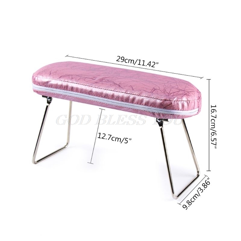 Hand Rests Leather Nail Art Arm Rest Cushion Waterproof Pillow Wrist Support Hand Holder Pad Table Manicure Pedicure Tool for Nail Lamp 230311