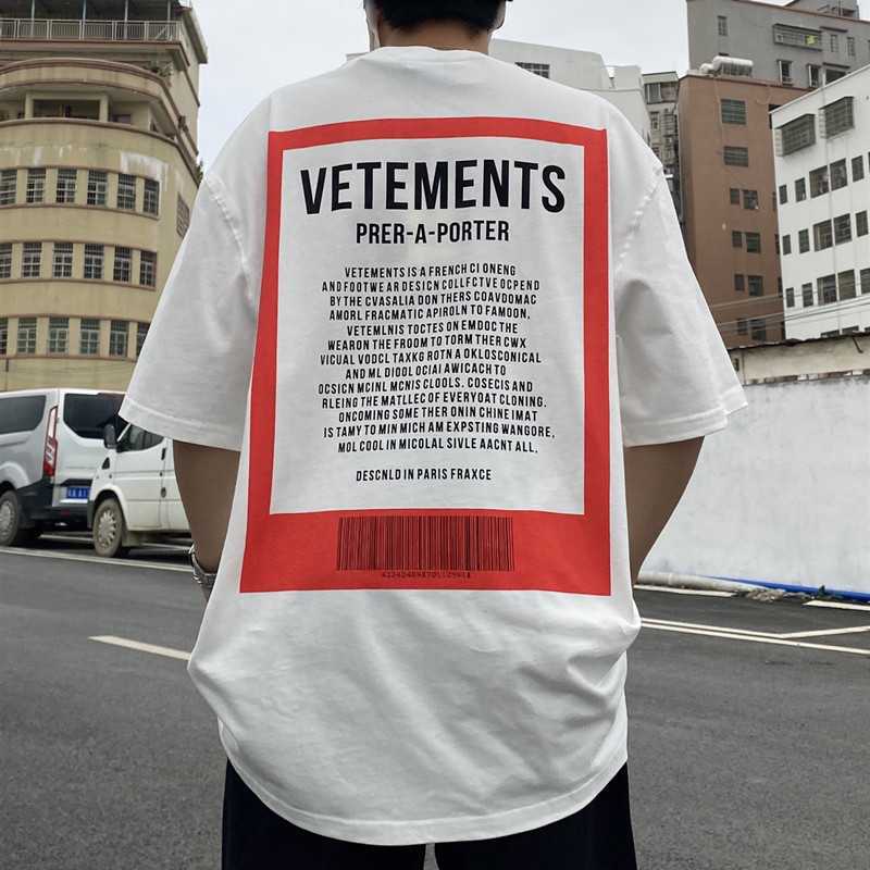 2022 VETEMENTS Fashion T-shirt Men 1 1 Vetements Oversized Shirts Back Collar Tonal Embroidered Letter Women Tees 0312, 15
2022 VETEMENTS Fashion T-shirt Men 1 1 Vetements Oversized Shirts Back Collar Tonal Embroidered Letter Women Tees 0312, 15