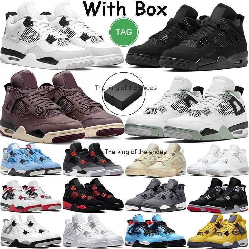J4s OG2023 OG with box basketball shoes men women 4 4s retro Military Black cat Seafoam sail university blue thunder infrared jumpman cactus jack, #16
J4s OG2023 OG with box basketball shoes men women 4 4s retro Military Black cat Seafoam sail university blue thunder infrared jumpman cactus jack, #16