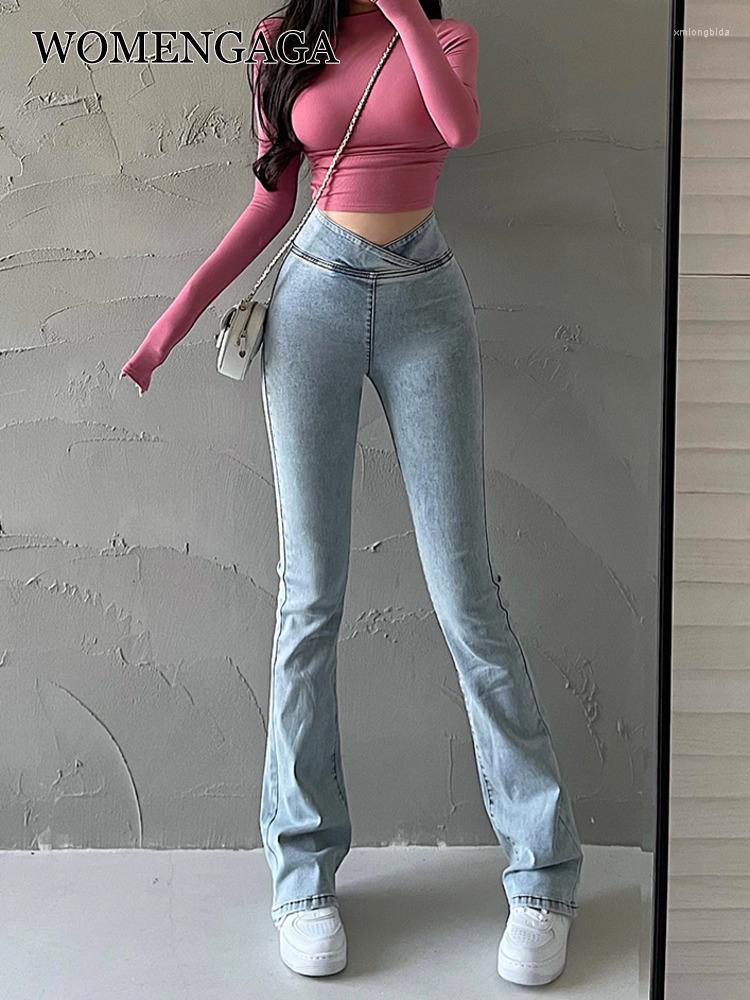 Women's Jeans WOMENGAGA Spice Girl V Waist Trouser High Tight Flare Pants Fashion Korean Women Bell Bottoms 2SV2, Black
Women's Jeans WOMENGAGA Spice Girl V Waist Trouser High Tight Flare Pants Fashion Korean Women Bell Bottoms 2SV2, Black