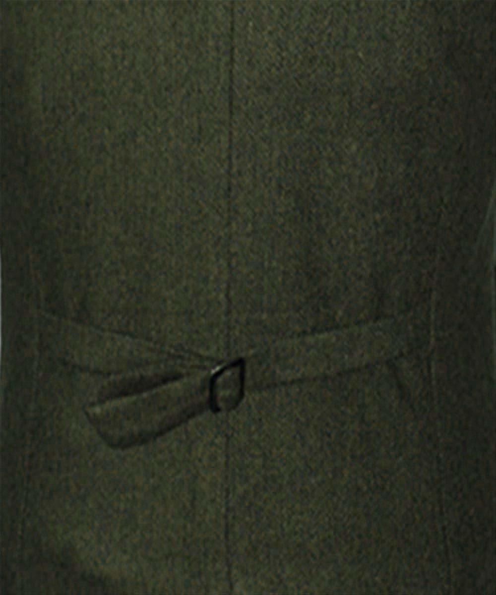 Men's Vests Classic Mens Vests Tweed Suit Business Vest Punk Waistcoat Jacket Brown Black Victorian Style Groomman Clothing For Wedding Man 23031