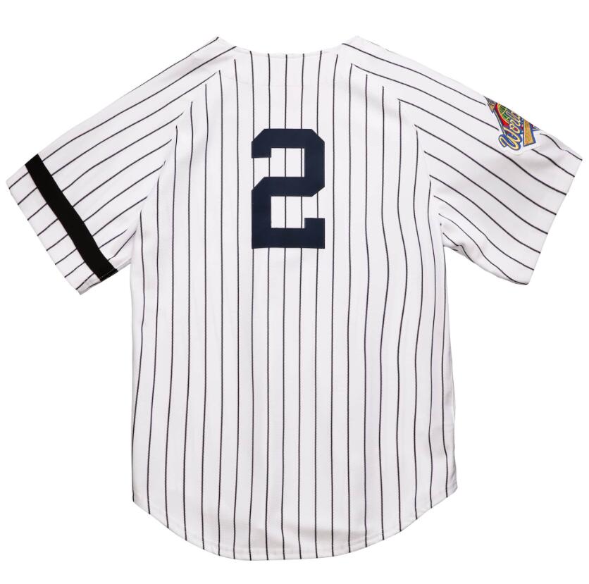 Stitched Baseball Jerseys 2 Derek Jeter Mitchell Ness jersey 1996 Men Women Youth S-4XL retro jersey
Stitched Baseball Jerseys 2 Derek Jeter Mitchell Ness jersey 1996 Men Women Youth S-4XL retro jersey