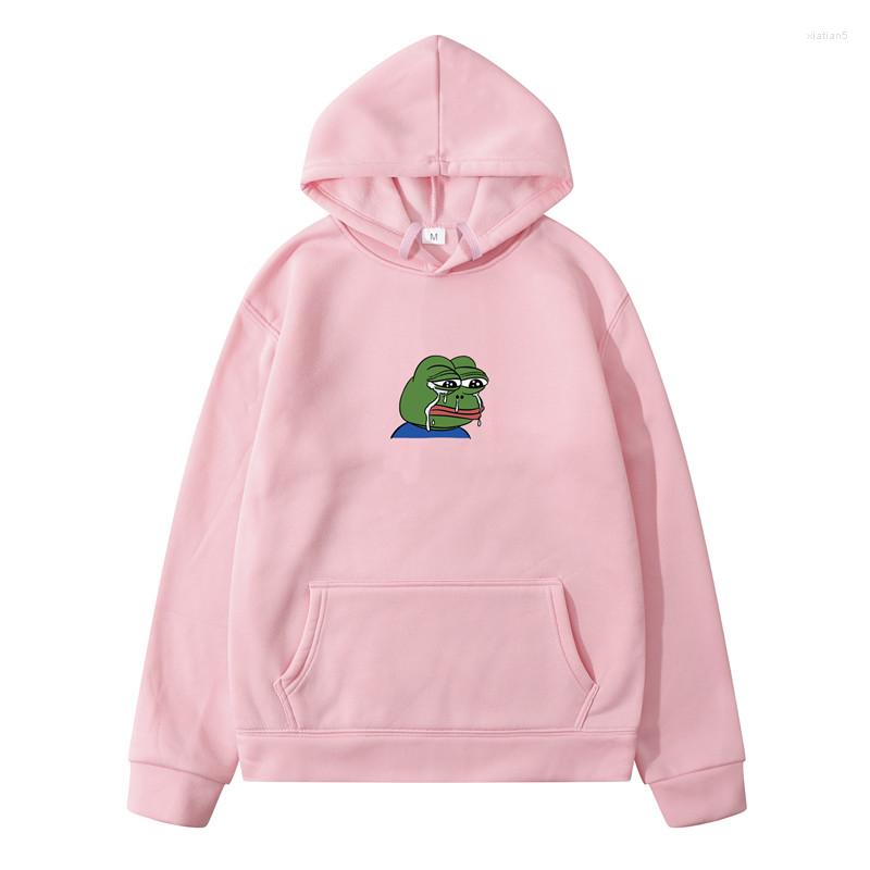 Men' Hoodies 2023 Men/Women Sad Frog Print Sportswear Male Hip Hop Fleece Long Sleeve Hoodie Slim Fit Sweatshirt For Men, White
Men' Hoodies 2023 Men/Women Sad Frog Print Sportswear Male Hip Hop Fleece Long Sleeve Hoodie Slim Fit Sweatshirt For Men, White