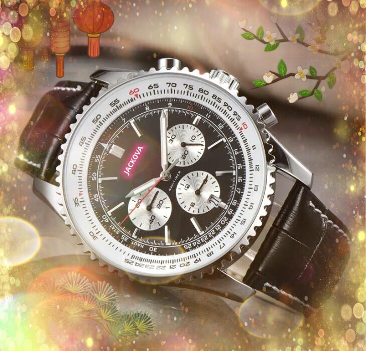 All Dials Working Famous Men Watches Six stitches Mens Big Leather Belt quartz battery super Fashion Business Chronograph No-Mechanical super luminous Wristwatch, As pic
All Dials Working Famous Men Watches Six stitches Mens Big Leather Belt quartz battery super Fashion Business Chronograph No-Mechanical super luminous Wristwatch, As pic