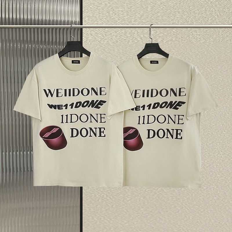 We11done High-quality Cotton T-shirt For Men Korean Fashion Trend Y2k Summer Loose Casual Round Neck Short-sleeved Lovers 0312, White
We11done High-quality Cotton T-shirt For Men Korean Fashion Trend Y2k Summer Loose Casual Round Neck Short-sleeved Lovers 0312, White