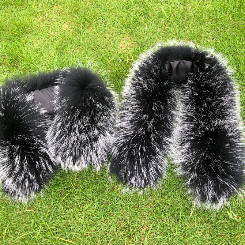 Scarves Wraps style natural raccoon fur collar High quality real scarf for coat 230311, 60x13cm child size
Scarves Wraps style natural raccoon fur collar High quality real scarf for coat 230311, 60x13cm child size