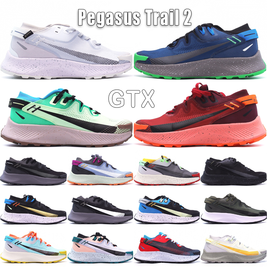 Pegasus Trail 2 GTX Men Women Running Shoes 2s Designer Pure Platinum Dark Teal Green Black Metallic Dark Grey Barely Volt Poison Green Outdoor Sneakers Size 36-45, #05 dark teal green
Pegasus Trail 2 GTX Men Women Running Shoes 2s Designer Pure Platinum Dark Teal Green Black Metallic Dark Grey Barely Volt Poison Green Outdoor Sneakers Size 36-45, #05 dark teal green