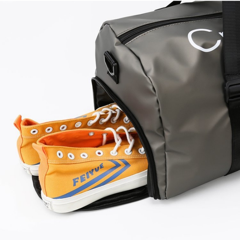 Portable travel bag dry and wet separation large capacity single shoulder bag sports fitness bag trend diagonal span large bag
