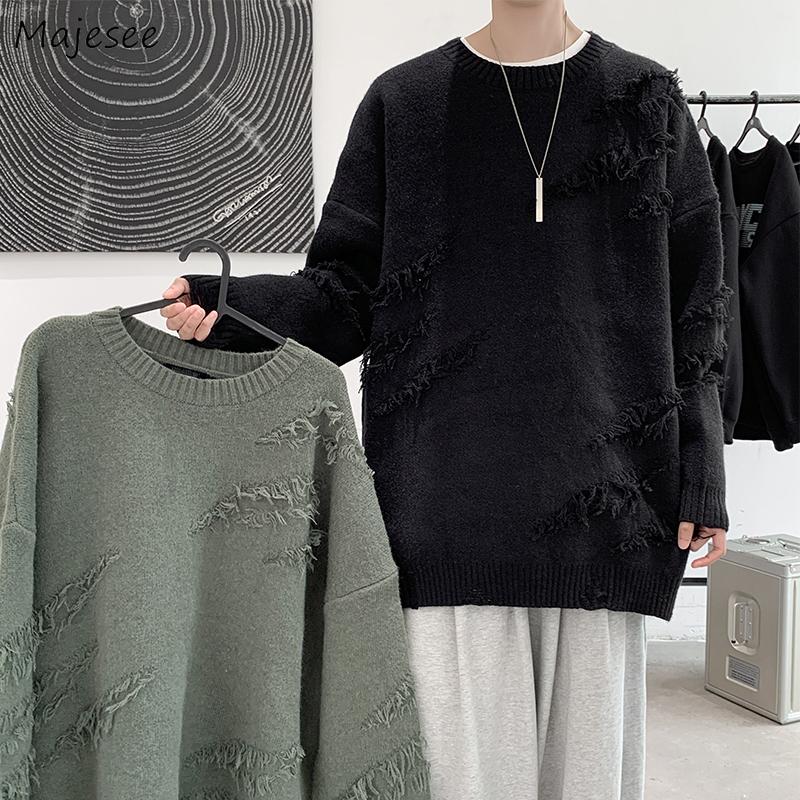 Men's Sweaters Men Hole Pullovers Hip- Distressed Baggy O-neck BF Harajuku Knitting Tops Autumn Winter Warm Couples Jumper StylishMen's Men', Black
Men's Sweaters Men Hole Pullovers Hip- Distressed Baggy O-neck BF Harajuku Knitting Tops Autumn Winter Warm Couples Jumper StylishMen's Men', Black
