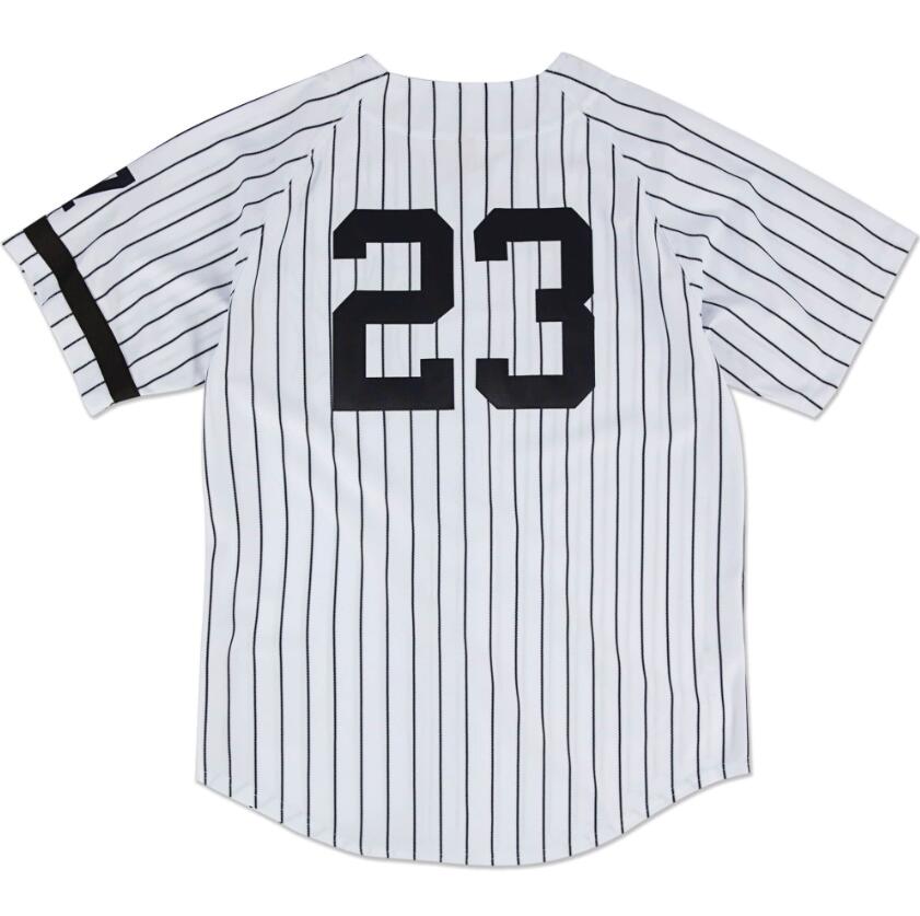 Stitched Baseball Jerseys 23 Don Mattingly Mitchell Ness jersey 1995 Men Women Youth S-4XL retro jersey
Stitched Baseball Jerseys 23 Don Mattingly Mitchell Ness jersey 1995 Men Women Youth S-4XL retro jersey
