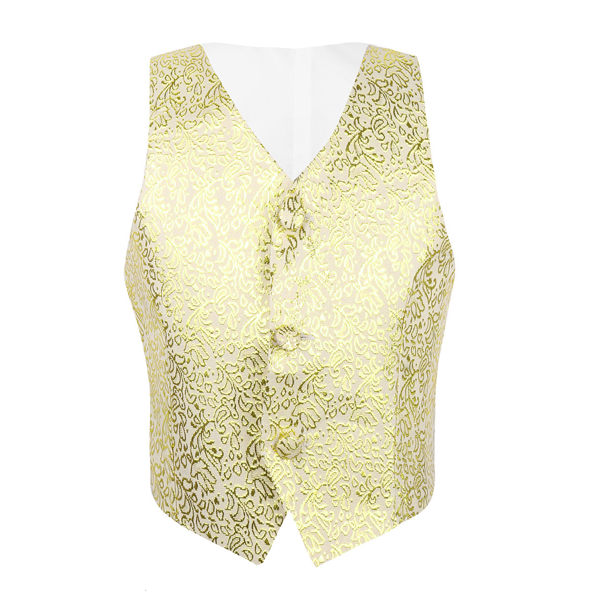 Waistcoat Kids Boys Gentleman Formal Suits Wedding Teen Floral Pattern Dress Vest Children Stage Performance Costume 214Y 230311, Gold
Waistcoat Kids Boys Gentleman Formal Suits Wedding Teen Floral Pattern Dress Vest Children Stage Performance Costume 214Y 230311, Gold