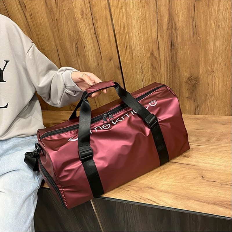 Portable travel bag dry and wet separation large capacity single shoulder bag sports fitness bag trend diagonal span large bag
