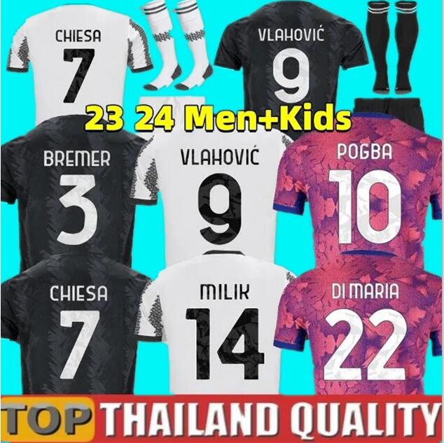 22/23/24 Fans Player Version Soccer Jersey Juventus DI MARIA MILIK VLAHOVIC POGBA DANILO KEAN LOCATELLI CHIESA ARTHUR BONUCCI CUADRADO Football T Shirt Men Kids Kit
22/23/24 Fans Player Version Soccer Jersey Juventus DI MARIA MILIK VLAHOVIC POGBA DANILO KEAN LOCATELLI CHIESA ARTHUR BONUCCI CUADRADO Football T Shirt Men Kids Kit