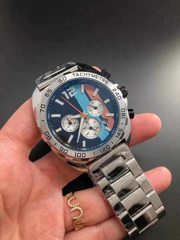 New High Quality Men Luxury Watches Six Stitches Series All Dials Work Mens Quartz Watch European Top Brand Steel Strap Chronograph Clock Fashion Sport Round Shape, Multi-color
New High Quality Men Luxury Watches Six Stitches Series All Dials Work Mens Quartz Watch European Top Brand Steel Strap Chronograph Clock Fashion Sport Round Shape, Multi-color