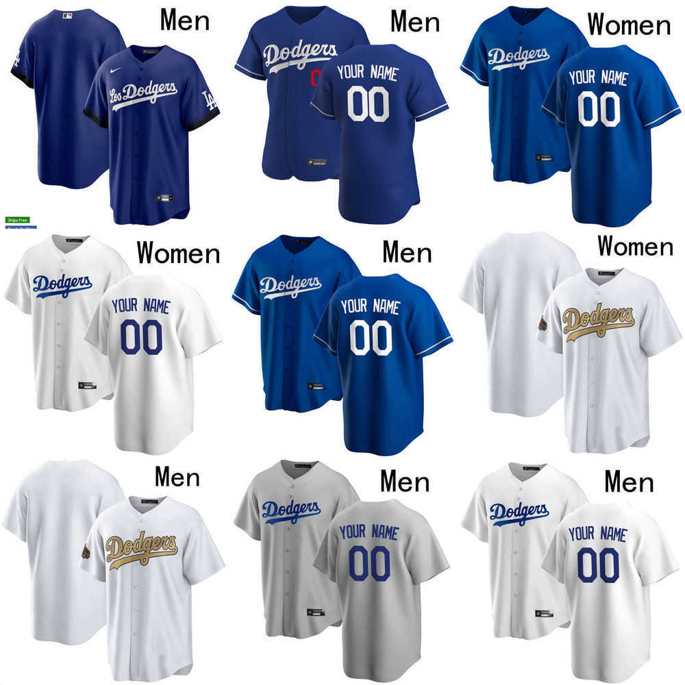 Baseball Jersey 2022 All-Star Men Women Los Angeles 50 Mookie Betts 6 Trea Turner 5 Freddie Freeman 35 Cody Bellinger 10 Justin Turner 3 Chris Taylor Dodgers, Colour