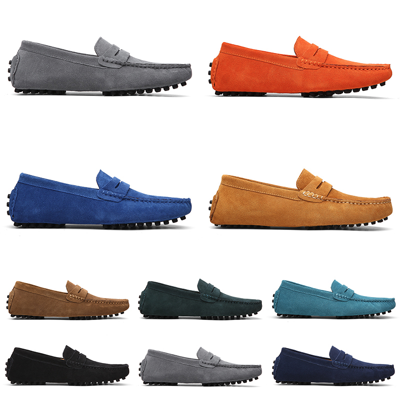 mens women casual Shoes Leather soft sole black red orange blue brown orange comfortable sneaker 057, #6
mens women casual Shoes Leather soft sole black red orange blue brown orange comfortable sneaker 057, #6