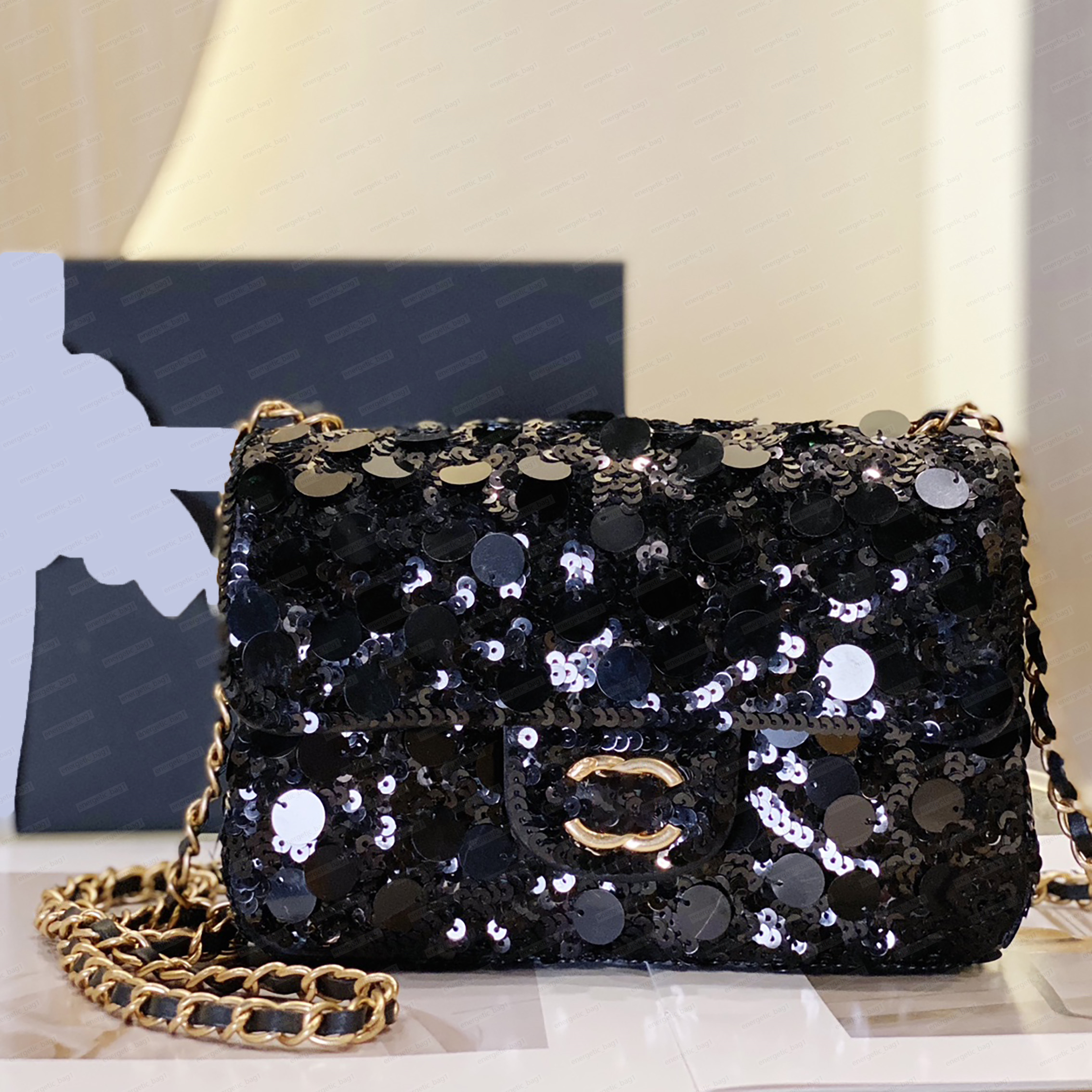 2023 Designer Crossbody Bags Classic Caviar Flap Bags Lady Shoulder Gold Chain Bag Purse Leather Fashion Pochette Women Luxury Handbags Shoulder Bag 7a Bling Bags, Black
2023 Designer Crossbody Bags Classic Caviar Flap Bags Lady Shoulder Gold Chain Bag Purse Leather Fashion Pochette Women Luxury Handbags Shoulder Bag 7a Bling Bags, Black