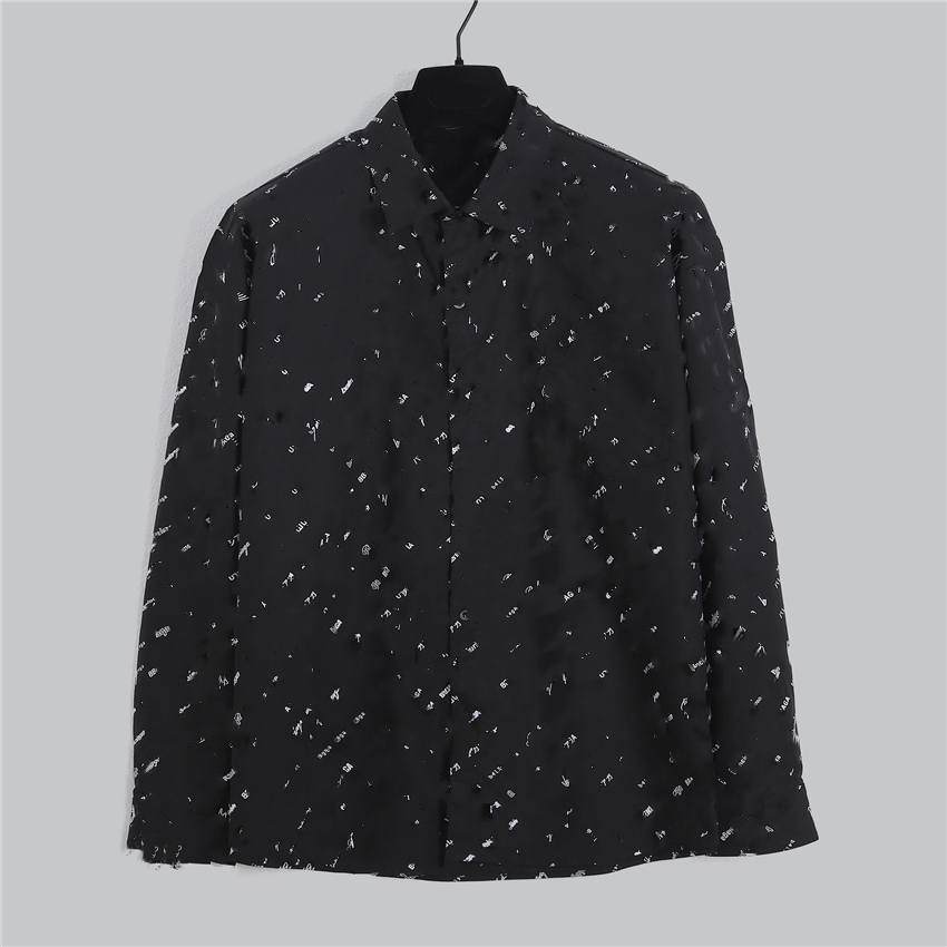 Casual Men's Shirt 2023 Balencaigaity Fashion brand business work travel holiday Couples Spring and summer slim long-sleeved Shirt 01-031
Casual Men's Shirt 2023 Balencaigaity Fashion brand business work travel holiday Couples Spring and summer slim long-sleeved Shirt 01-031