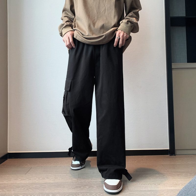 Men s Pants Men Retro Japanese European Stylish Hip Hop Cargo Trousers Pantalones Fashion High Street Casual Baggy Students Unisex Ins 230311