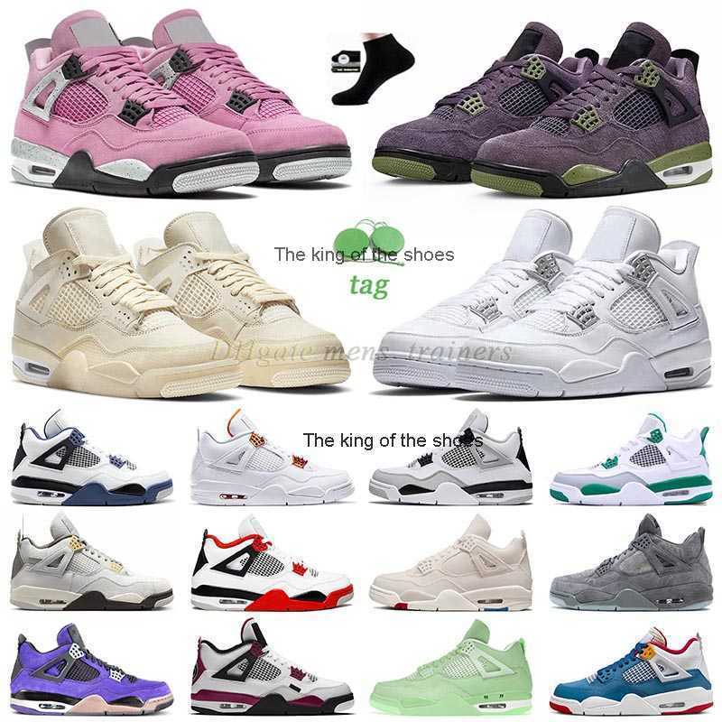 J4s OG2023 OG quality top jumpman 4s j 4 retro basketball shoes mens womens Sail Pink Pure Money Photon Dust New Black Cat Midnight Navy Pink, J77 36-47 canyon purple
J4s OG2023 OG quality top jumpman 4s j 4 retro basketball shoes mens womens Sail Pink Pure Money Photon Dust New Black Cat Midnight Navy Pink, J77 36-47 canyon purple