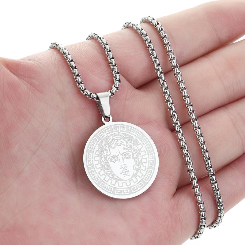 Pendant Necklaces CHENGXUN Ancient Sun God Necklace Apollo The Of Talisman Stainless Steel Protection Charm Jewellry Gift
Pendant Necklaces CHENGXUN Ancient Sun God Necklace Apollo The Of Talisman Stainless Steel Protection Charm Jewellry Gift