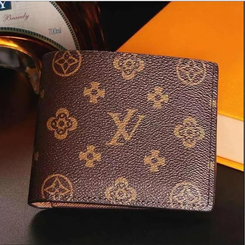 In stock! France style coin pouch men women lady leather coin purse key wallet mini wallet serial number box dust bag Louiseity Bags Viutonity