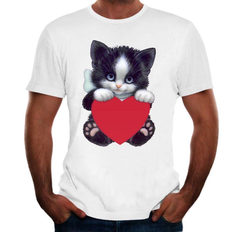 Men's T Shirts Summer 2023 Fashion Pet Love Kitten Print And Women's Casual T-shirt O-Neck Street Short Sleeve TopMen's, Xtx54
Men's T Shirts Summer 2023 Fashion Pet Love Kitten Print And Women's Casual T-shirt O-Neck Street Short Sleeve TopMen's, Xtx54