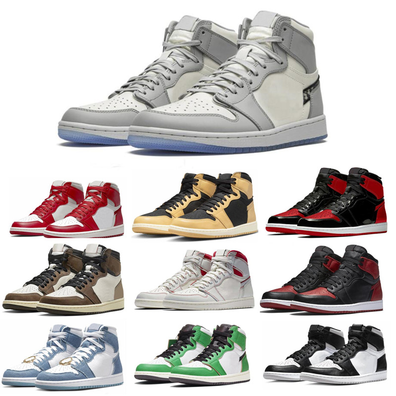 High Quality 2023 Jumpman 1 Basketball Shoes Men 1s Lost Found True University Blue Hyper Royal Panda dark Mocha UNC Smoke Grey Women Sports Sneakers trainers Eur 36-47, Q8
High Quality 2023 Jumpman 1 Basketball Shoes Men 1s Lost Found True University Blue Hyper Royal Panda dark Mocha UNC Smoke Grey Women Sports Sneakers trainers Eur 36-47, Q8