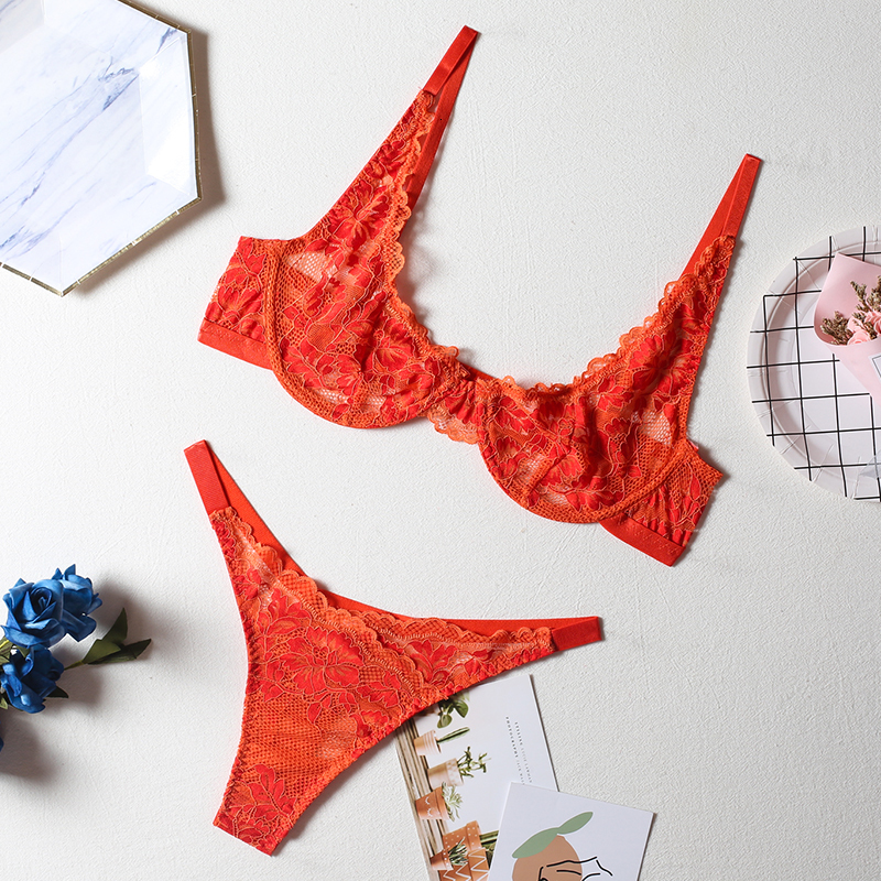 Bras Sets Sexy Lingerie Deep V Floral Embroidery Underwear Push up Underwire Bra Transparent Erotic Brief Sets Intimate Wholesale 230311, White
Bras Sets Sexy Lingerie Deep V Floral Embroidery Underwear Push up Underwire Bra Transparent Erotic Brief Sets Intimate Wholesale 230311, White