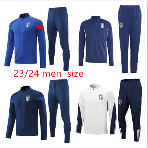 22 23 ITaly tracksuit survetement long half zip jacket Training suit soccer 2023 2024 Italia man football tracksuits set sportswear
22 23 ITaly tracksuit survetement long half zip jacket Training suit soccer 2023 2024 Italia man football tracksuits set sportswear