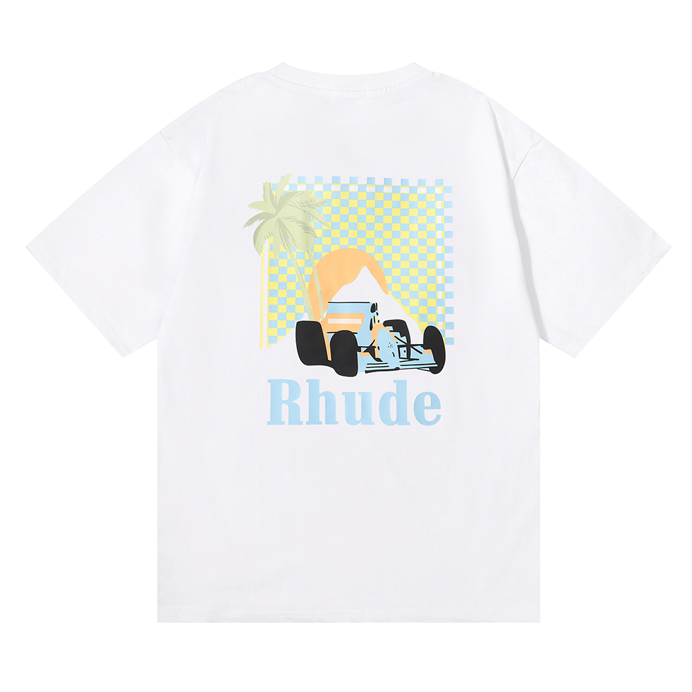 Rhude T shirt Summer Men T Shirts INS Tide Brand Round Neck Tee Printed men women short sleeved Casual Loose Fashion T-shirt US Size S-2XL, Rh* rh*
Rhude T shirt Summer Men T Shirts INS Tide Brand Round Neck Tee Printed men women short sleeved Casual Loose Fashion T-shirt US Size S-2XL, Rh* rh*