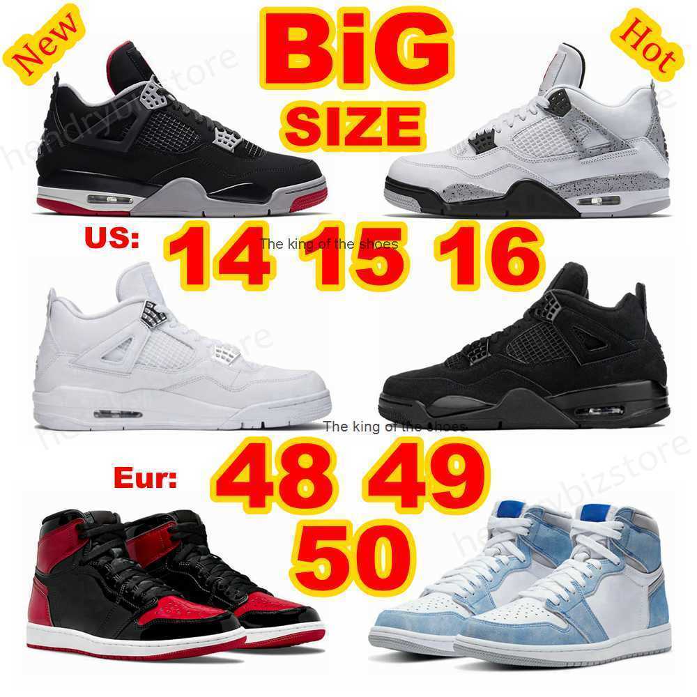 J4s OG2023 OG NEW Big Long Size 14 15 16 4S Basketball Shoes 4 Motorsports Cement White Oreo Metallic Red Thunder Jumpman Eur 48 49 50 1S Chicagos, 4 color#1
J4s OG2023 OG NEW Big Long Size 14 15 16 4S Basketball Shoes 4 Motorsports Cement White Oreo Metallic Red Thunder Jumpman Eur 48 49 50 1S Chicagos, 4 color#1